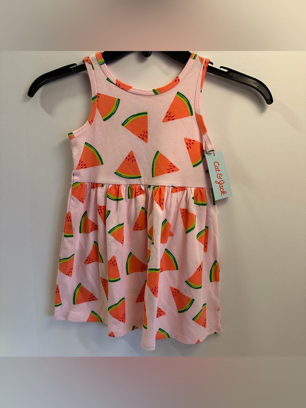 Cat & Jack Toddler Watermelon Dress Size 3T NEW